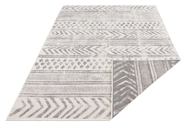 Šedo-krémový venkovní koberec NORTHRUGS Biri, 160 x 230 cm