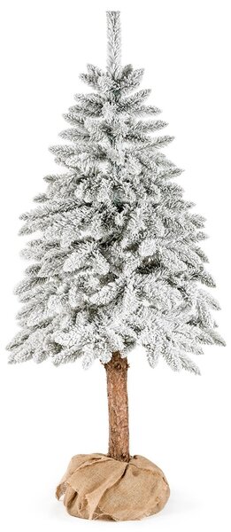 DecoKing Umělý vánoční stromek - zasněžený - jedle Cecilia - 100 cm