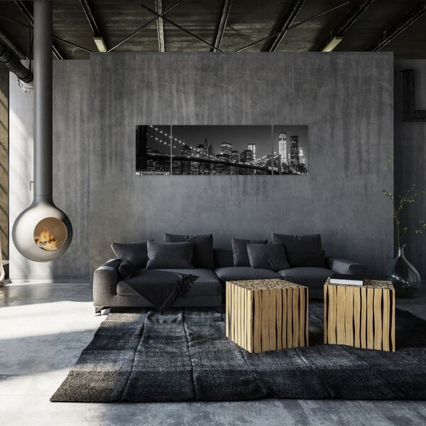 Obraz Brooklyn mostu v New Yorku (170x50 cm)
