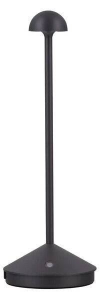 Venkovní stolní lampa Lumo tmavě šedá