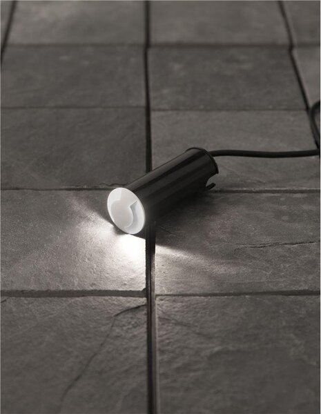 NV 8038801 Venkovní zapuštěné svítidlo do země BANG nikl satén hliník LED 1W 3000K IP67 100-240V 51st. vč. driveru - NOVA LUCE
