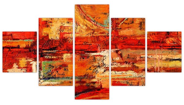 Obraz nástěnné malby (125x70 cm)