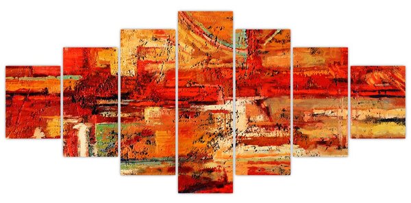 Obraz nástěnné malby (210x100 cm)