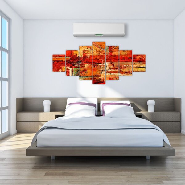 Obraz nástěnné malby (210x100 cm)