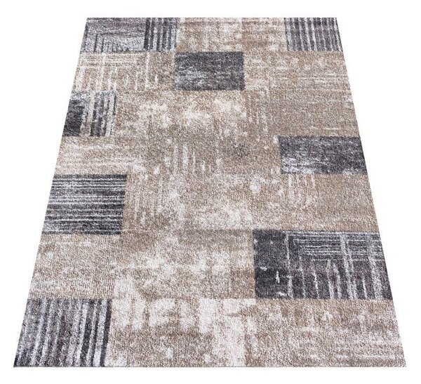 Makro Abra Moderní kusový koberec Panamero 24 hnědý Rozměr: 80x150 cm