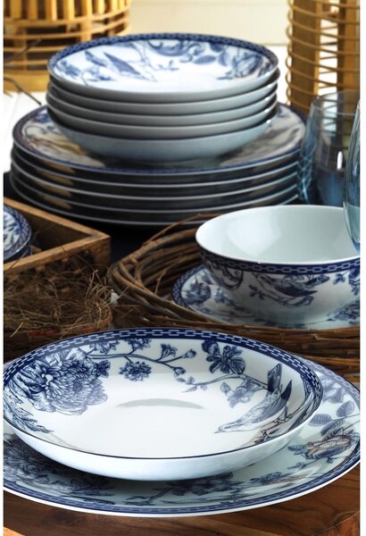 Porcelánová jídelní sada 24 ks pro 6 osob Flowers – Kütahya Porselen