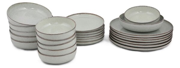Porcelánová jídelní sada 24 ks pro 6 osob Pearl – Kütahya Porselen