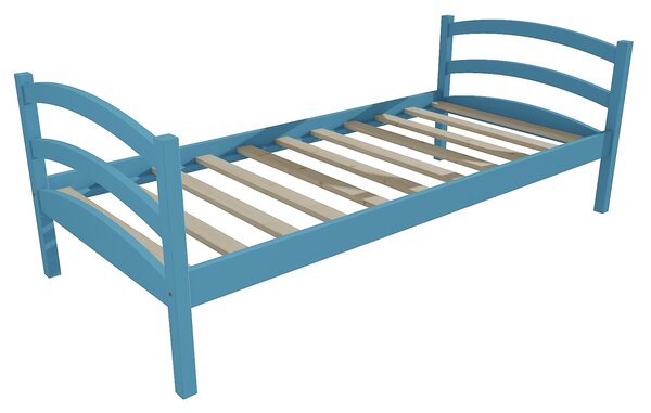 Vomaks Dětská postel DP 006 Rozměr: 90 x 160 cm, Povrchová úprava: netransparentní barva modrá