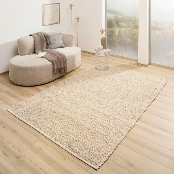 JUTOVÝ KOBEREC, 70/130 cm přírodní barvy Linea Natura - Online Only koberce & rohožky, Online Only