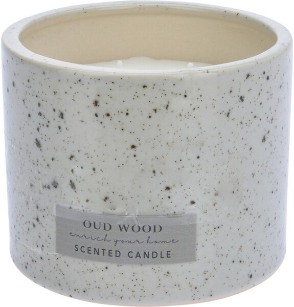 Vonná svíčka Enrich your home, Oud Wood, 180 g, 10,5 x 8 cm