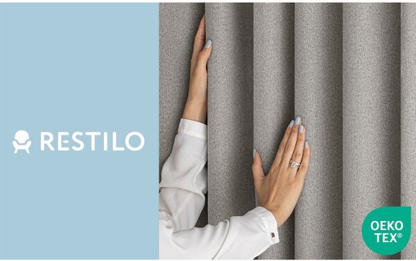 Taupe zatemňovací závěs 140x250 cm Corita – Restilo