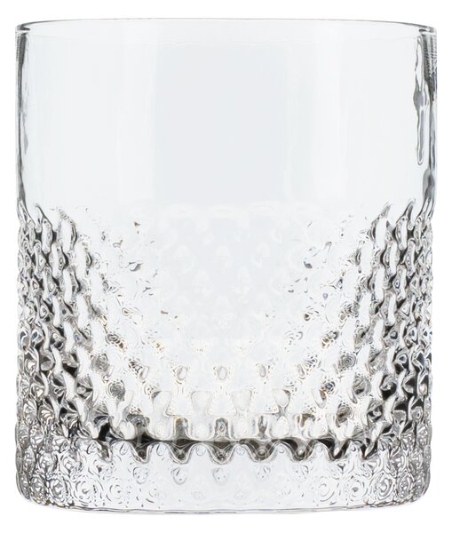 KONDELA Sklenice na whisky/vodu, set 6 ks, 200 ml, čirá, AVEIRO TYP 1