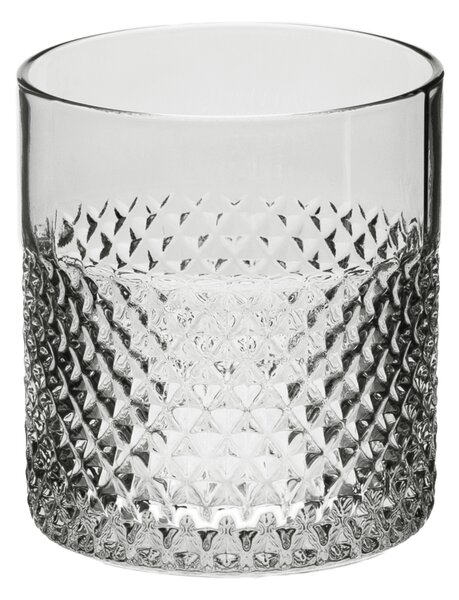KONDELA Sklenice na vodu, set 6 ks, 200 ml, kouřová, AVEIRO TYP 1