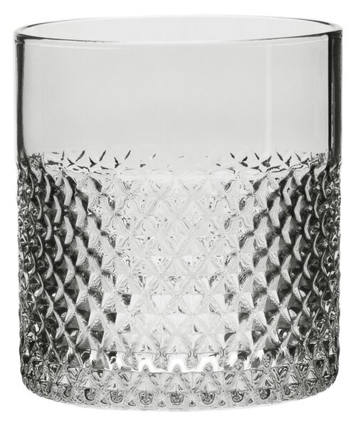 KONDELA Sklenice na vodu, set 6 ks, 200 ml, kouřová, AVEIRO TYP 1