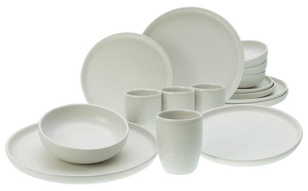 KOMBINOVANÁ SOUPRAVA, 16dílné, kamenina Creatable - Online Only nádobí, Online Only