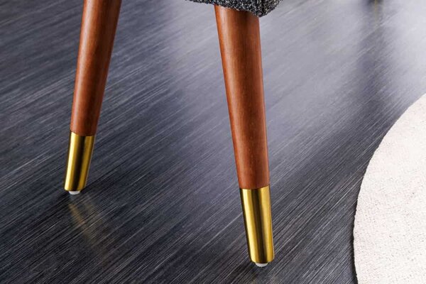 Designová lavice Dafina 90 cm antracitová