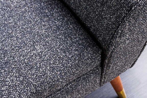 Designová lavice Dafina 90 cm antracitová