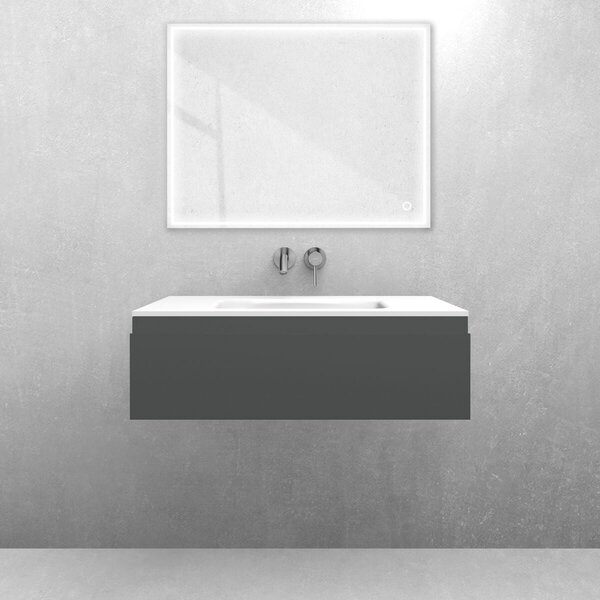 Sada umyvadlo Oltens Kalla 40210900, skříňka Oltens Vernal 60010400