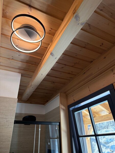 Redo Stropní LED svítidla Espiral, ø61cm Barva: Černá