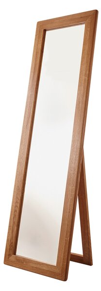 KATMANDU Zrcadlo stojaté dubové Gialo, masiv, 175x50x35 cm