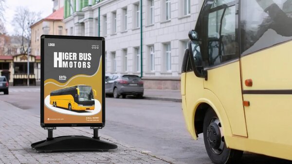 Reklamní Áčko A1 OWZ Waterbase – ČERNÝ hliníkový rám, Z_OWZ_WATER_A1BK