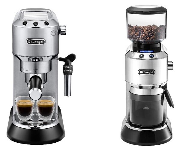 Delonghi Pákový kávovar Dedica Style Barista Bundle - »KG 521.M«, »KG 685.M« (100411690)