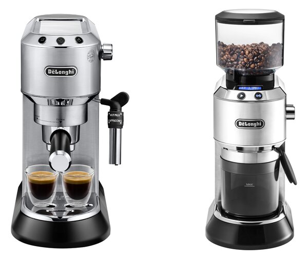 Delonghi Pákový kávovar Dedica Style Barista Bundle - »KG 521.M«, »KG 685.M« (100411690)
