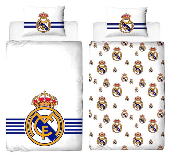 Oboustranné ložní povlečení, 140 x 200 cm, 70 x 90 cm (Real Madrid) (100412194001)