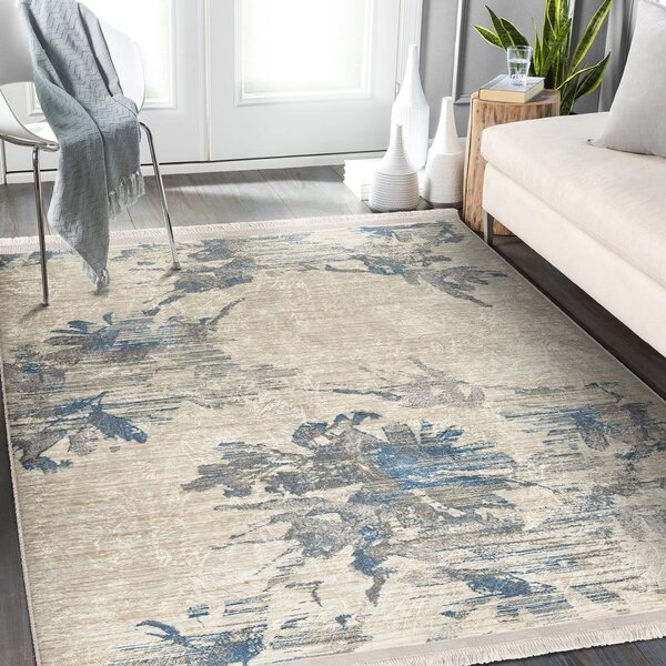 Modro-béžový koberec 80x150 cm – Mila Home