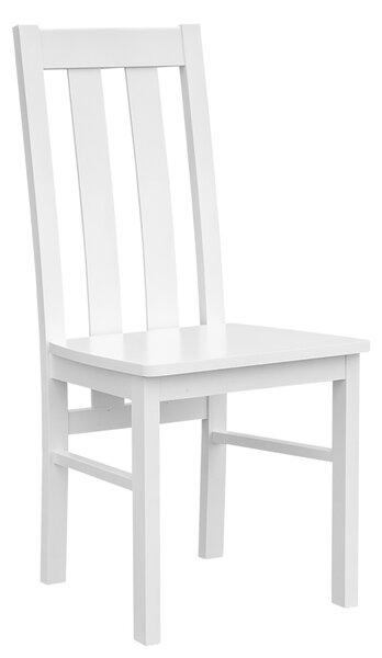 KATMANDU Židle dřevěná Belluno Elegante KT10, 96x43x44 cm sedák: Dřevo borovice - bílá