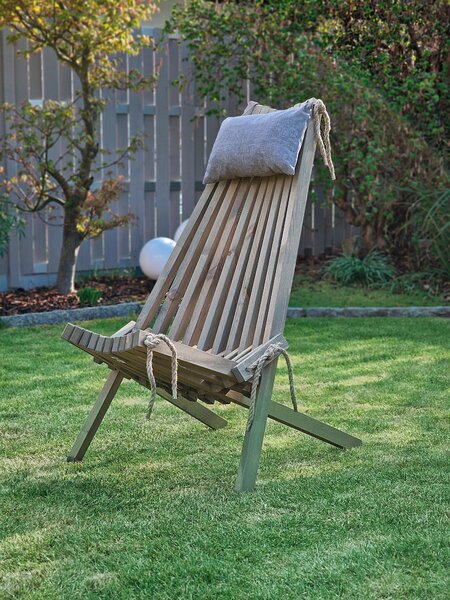 ZAHRADNÍ RELAXAČNÍ ŽIDLE, dřevo, textil Gardenson - Online Only zahradní nábytek, Online Only