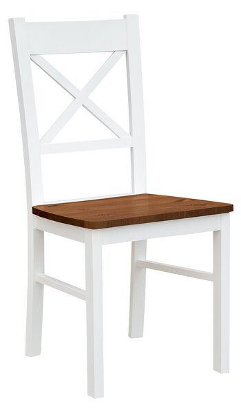 Židle dřevěná Belluno Elegante KT22, 94x43x44 cm sedák: Dřevo borovice - medový dub
