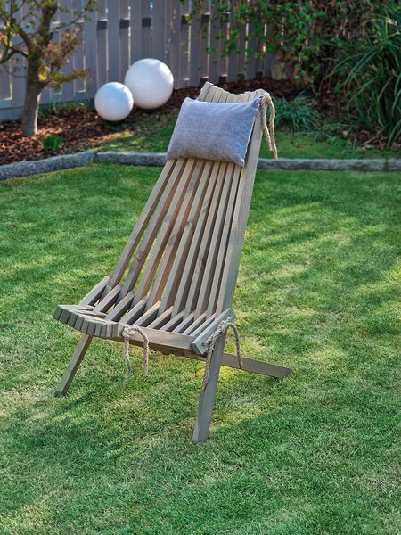 ZAHRADNÍ RELAXAČNÍ ŽIDLE, dřevo, textil Gardenson - Online Only zahradní nábytek, Online Only