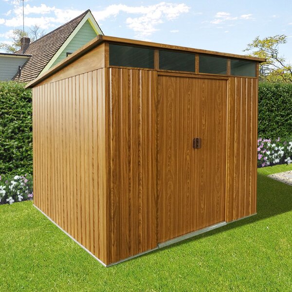 Zahradní domek BestBerg ZDSL-6D / 6,6 m² / 238 x 279 x 203 cm / dřevo/hnědá