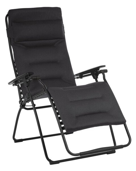 Zvýhodněná sada 2 Relaxační křeslo FUTURA AirComfort černá Acier 2x XL