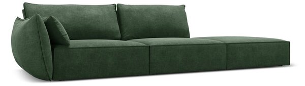 Tmavě zelená lenoška (levý roh) Vanda – Mazzini Sofas