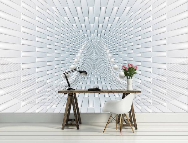 Fototapeta - Chodba 3D (152,5x104 cm)