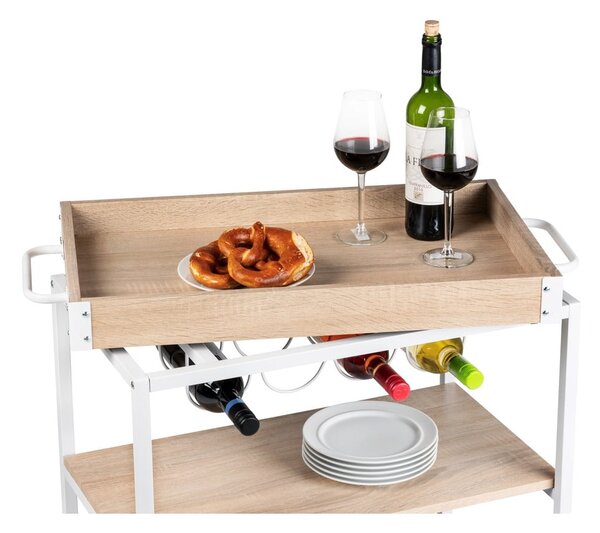 Servírovací stolek na kolečkách 40x80 cm Rustico – Wenko