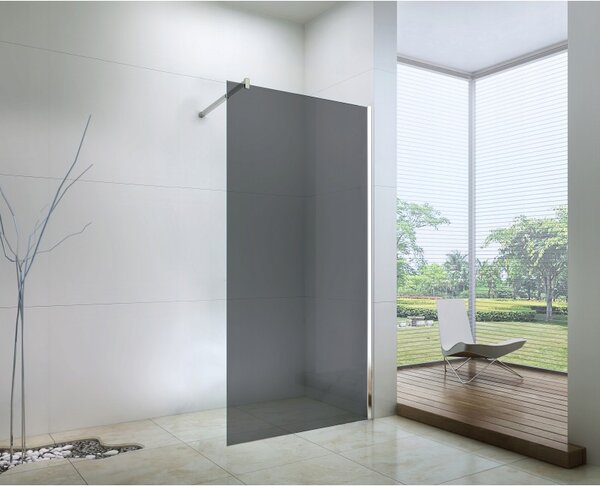 Mexen sprchová zástěna WALK-IN, 70 cm, šedá, 850-070-000-01-40