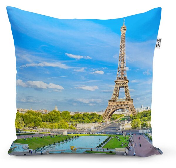 Sablio Polštář Eiffel Tower 5 - 40x40 cm