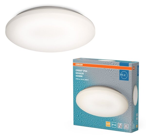 Elegantní LED stropní svítidlo ORBIS IP44 400 se senzorem OSRAM