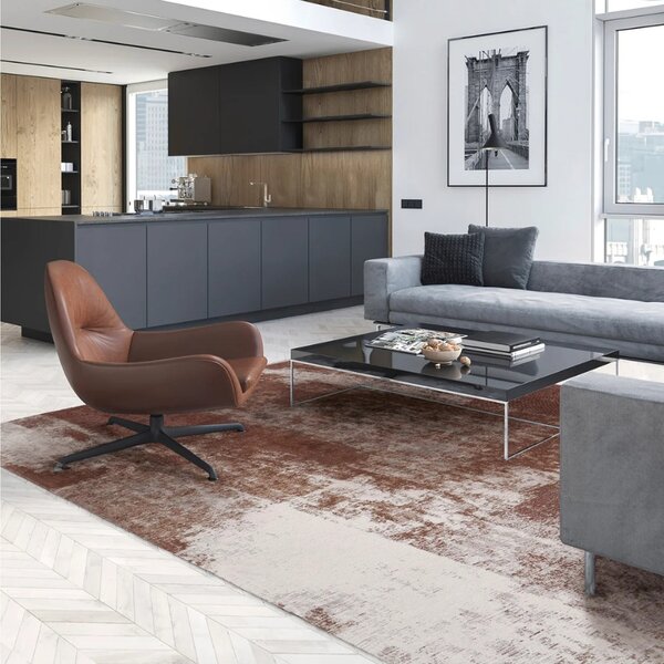 -25 % Dny MOMENTI– Fargotex Hnědý koberec Rust 160 x 230 cm