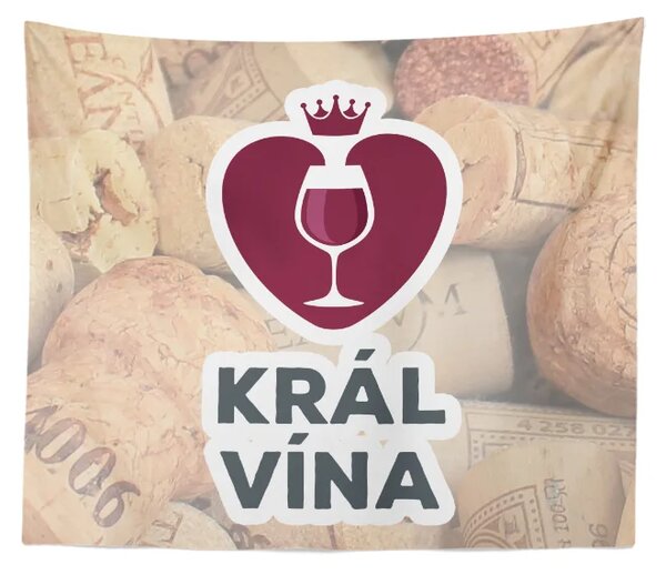 Sablio Deka Král vína: 150x120 cm