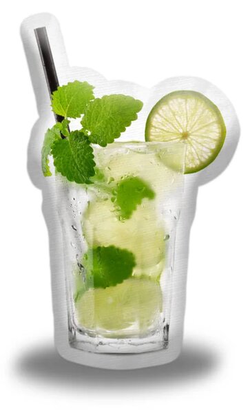 Sablio 3D polštář ve tvaru Mojito