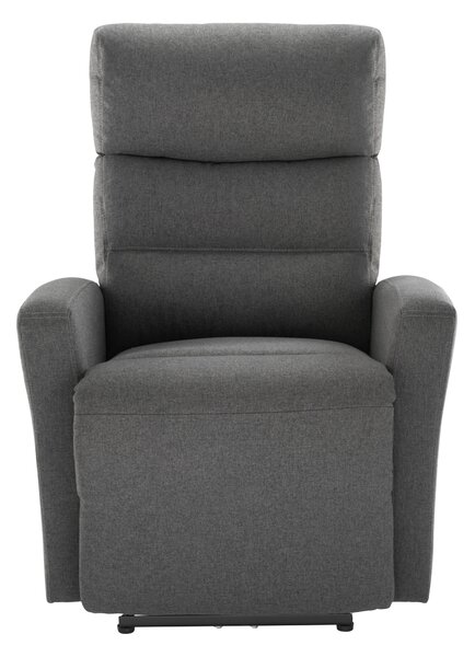 TELEVIZNÍ KŘESLO, kov, textil, antracitová Carryhome - TV křesla