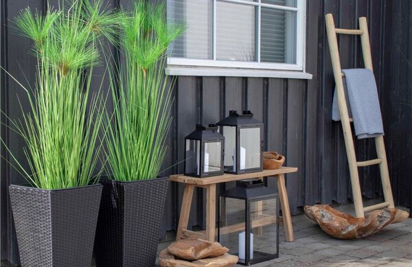 Nordic Living Teakový dekorativní žebřík Kader 150 cm
