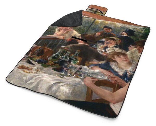 Sablio Plážová deka Snídaně veslařů - Auguste Renoir: 200x140 cm
