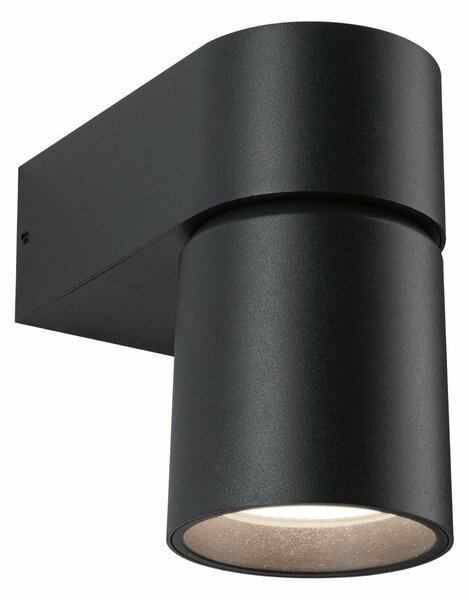 PAULMANN LED venkovní nástěnné svítidlo Kimu IP44 80mm 3000K 8W 230V 70° antracit hliník