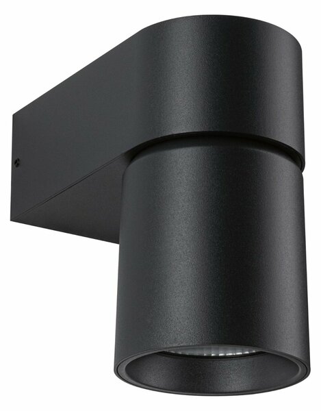 PAULMANN LED venkovní nástěnné svítidlo Kimu IP44 80mm 3000K 8W 230V 70° antracit hliník