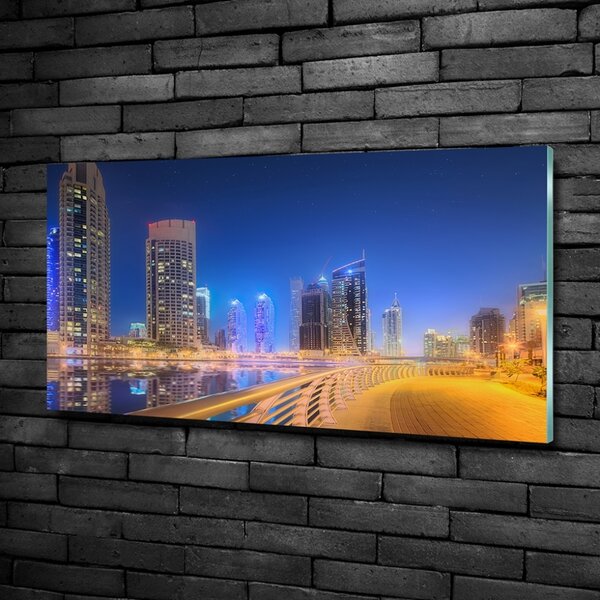 Foto obraz sklo tvrzené Dubai osh-101153393